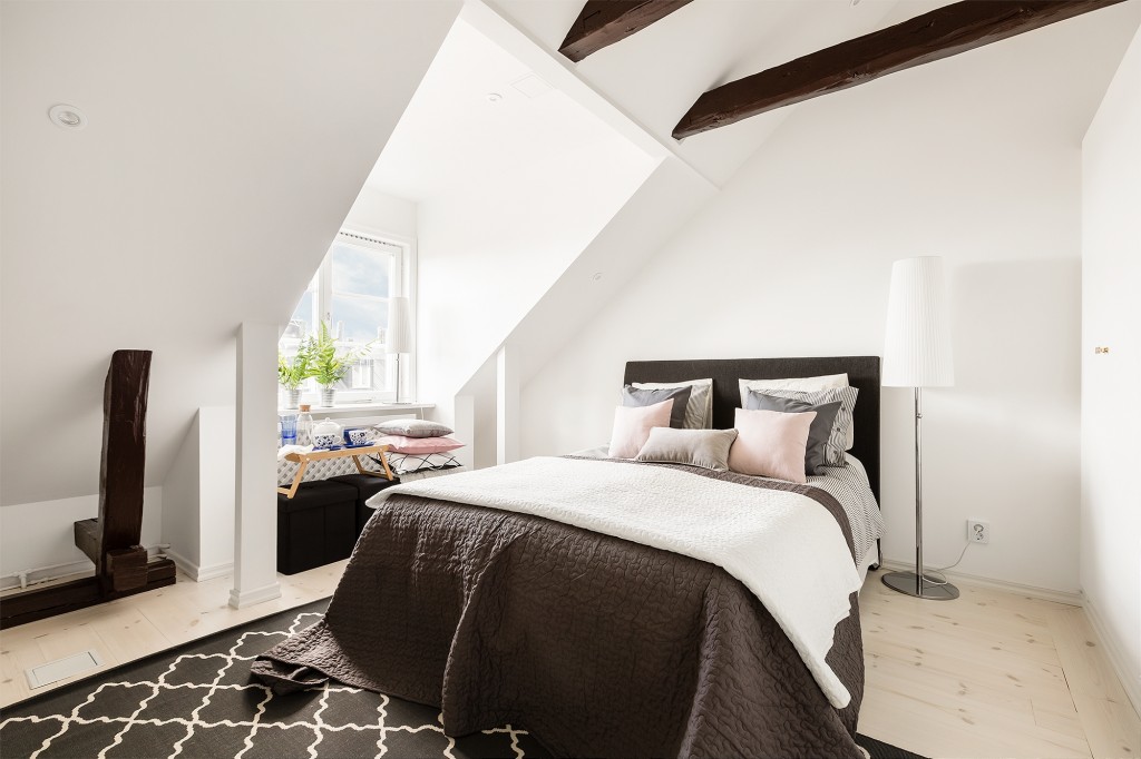 master bedroom Kungsholmen